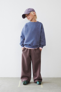 ZARA ОДНОТОННАЯ ТОЛСТОВКА, ЯРКО-СИНИЙ