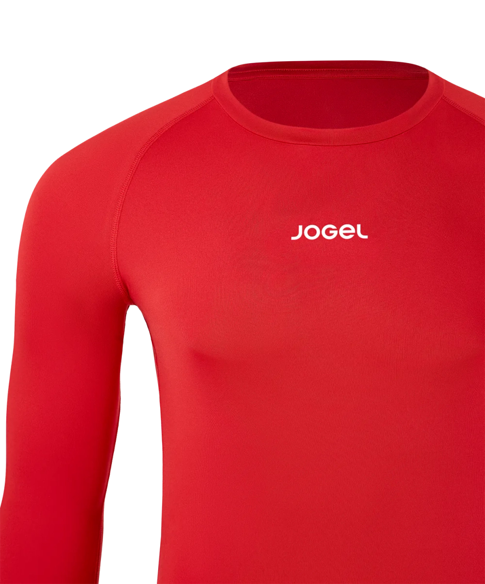 Лонгслив компрессионный Jogel CAMP 2 PerFormDRY Baselayer LS Tee, красный R2