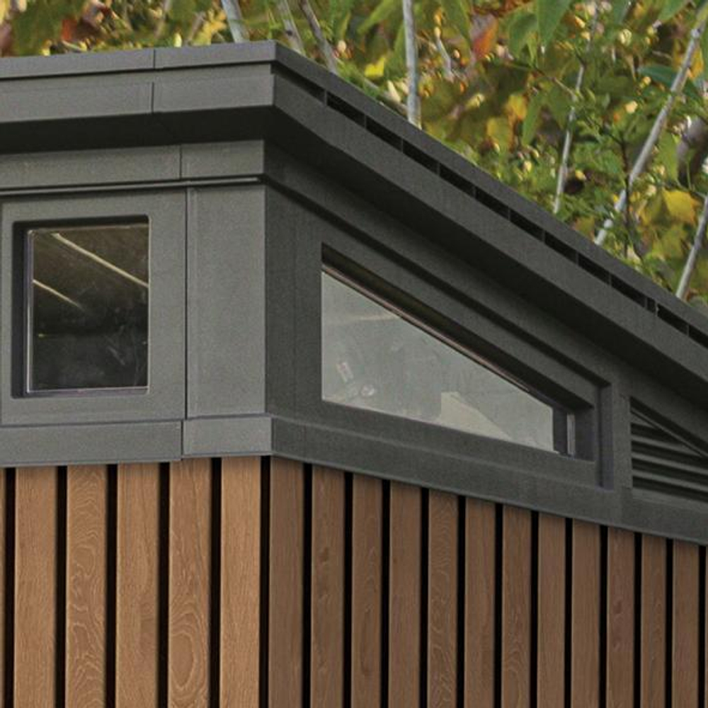 Садовый сарай Keter Signature Vertical Pent 9x7 brown