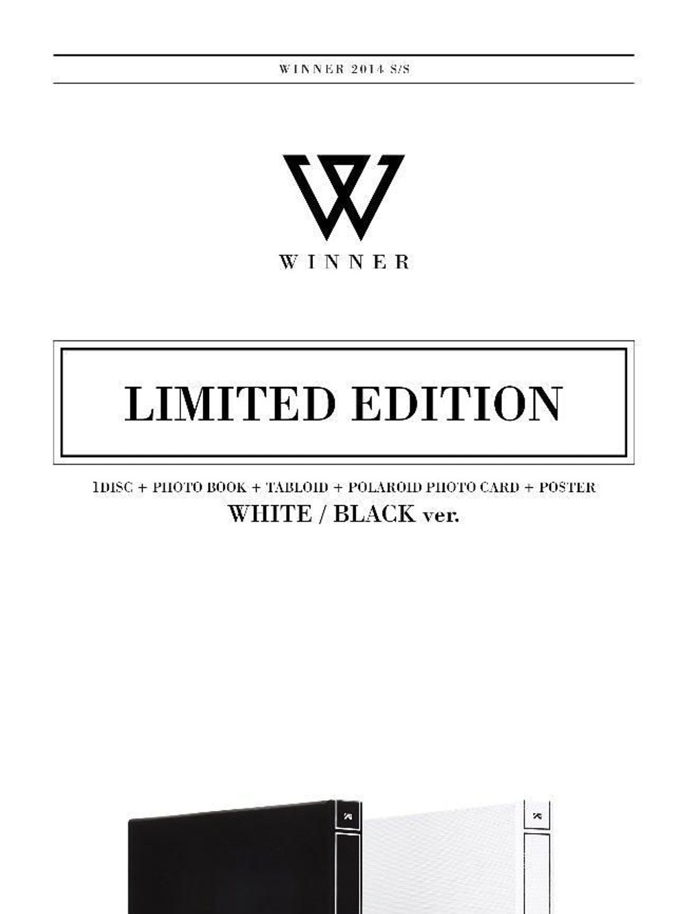 Альбом WINNER - 2014 SS Debut Album Limited Edition RANDOM Version