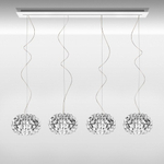 Caboche Piccola Linear Multipoint Pendant from Foscarini