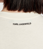 Футболка ikonik 2.0 Karl Lagerfeld - экрю(241W1702)