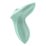 Зеленый стимулятор 12,5см для точки G с движущимся шариком Satisfyer Exciterrr Rolling Lay-on Stimulators Green