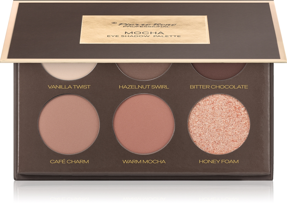 Pierre Rene Mocha Mousse - Палетка теней для век оттенок Mocha, 6 g