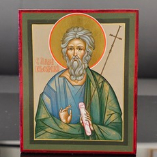 Икона Св. Андрей Первозванный (Палех)
