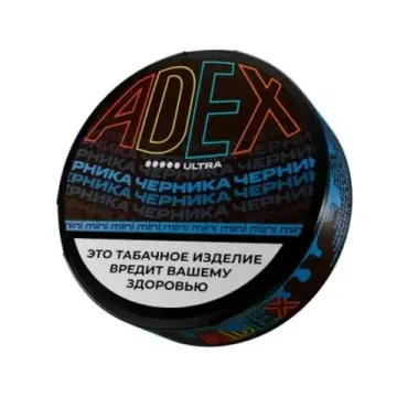 Жевательный табак (М) ADEX strong mini Черника