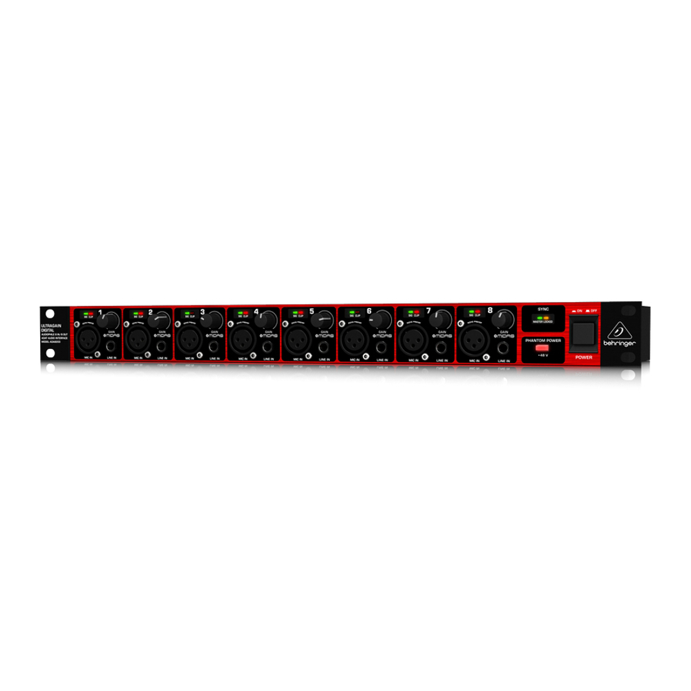 BEHRINGER ADA8200