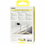 Сетевое зар. устр. Baseus Palm Fast Charger 1C 20W кабель Type-C на Type-C (P10111602113-01) черное