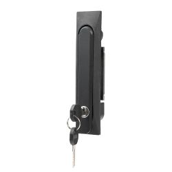 Замок мебельный MS-8611-2-1KD (ригель прямой, английский-ключ)
