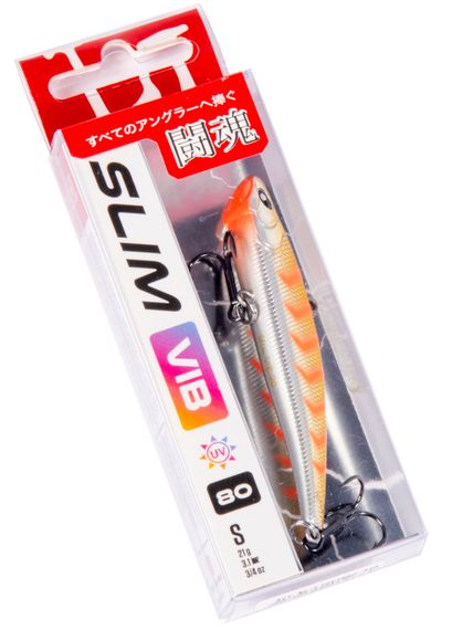 Воблер тонущий вертикальный LJ Pro Series SLIM VIB S 80.00/340