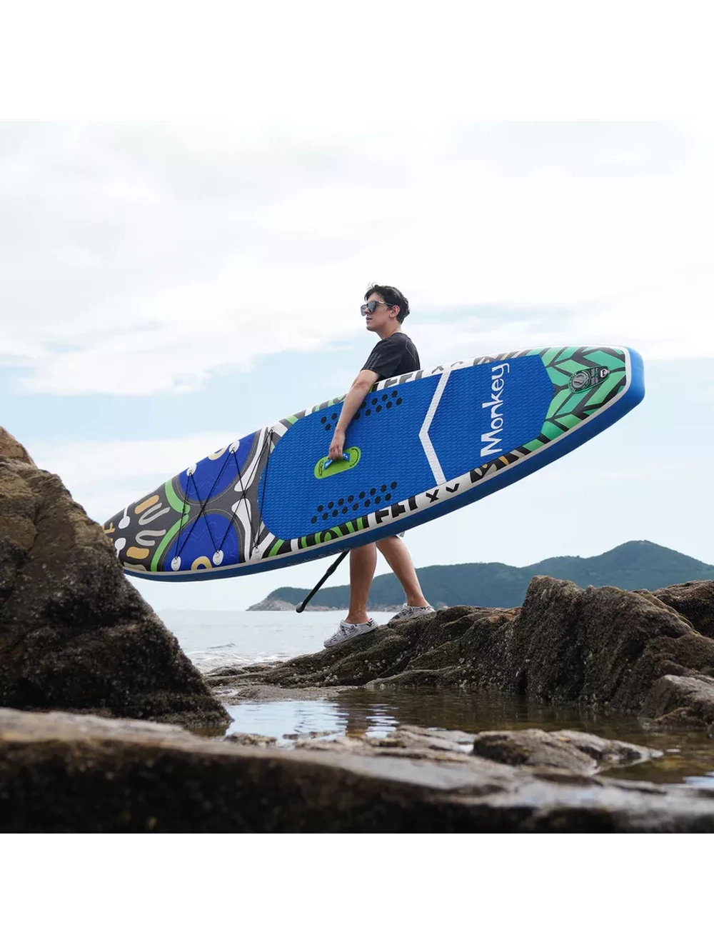 Сапборд надувной сап борд sup board 200 кг FunWаtеr 335 см