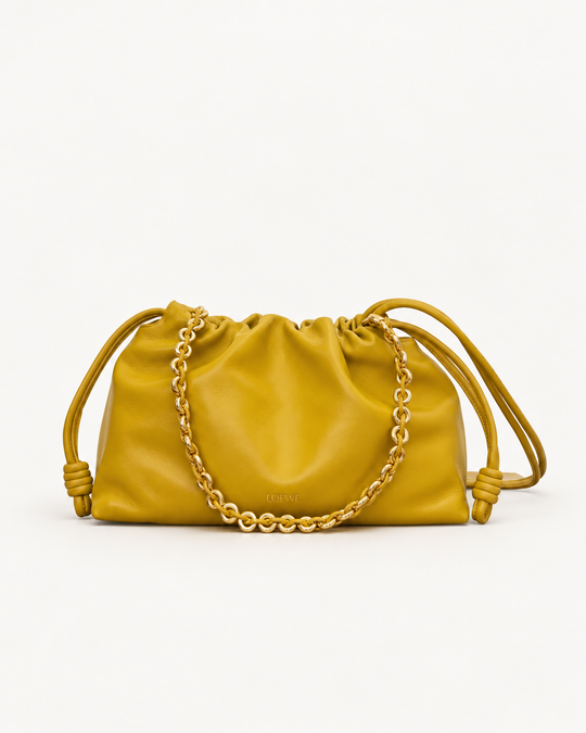 Сумка Flamenco Purse, горчичный оттенок