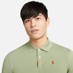 Мужское теннисное поло Nike Dri-Fit Heritage Slim 2 Polo Men - Sage