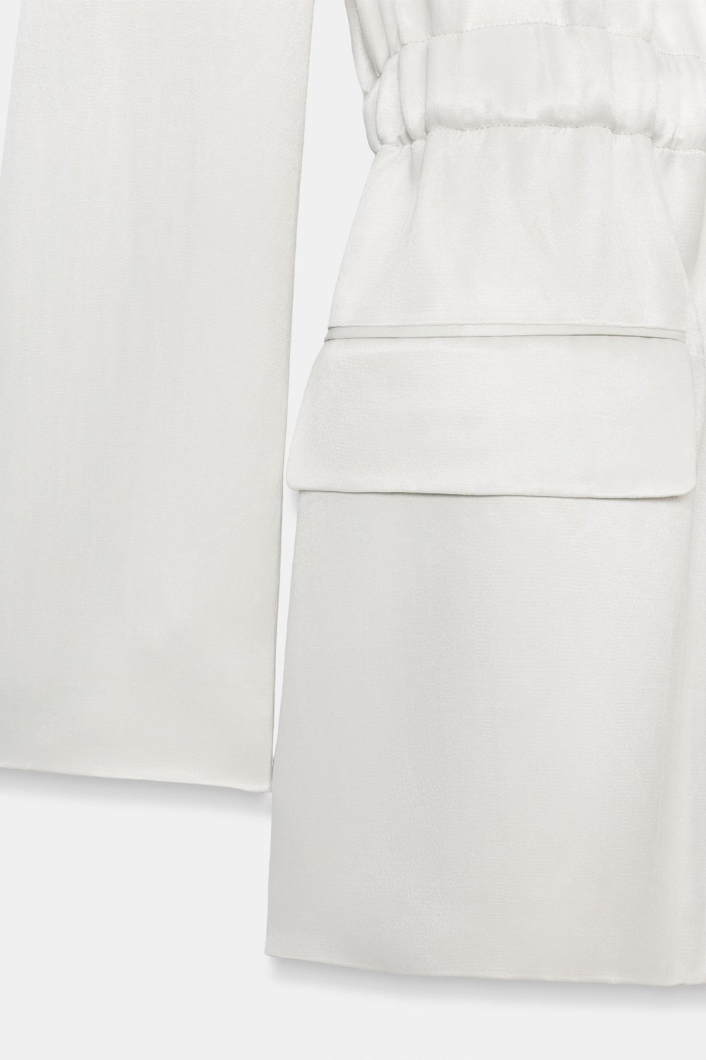АТЛАСНЫЙ БЛЕЙЗЕР — ZW COLLECTION — ZARA
