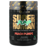 ALPHA LION, SuperHuman Pump, персиковые плоды, персиковые колечки, 378 г (13,33 унции)