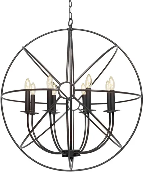 Подвесная люстра Foucaults Orb LOFT1192-8 Loft It