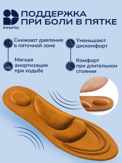 Стельки ортопедические для обуви с амортизацией