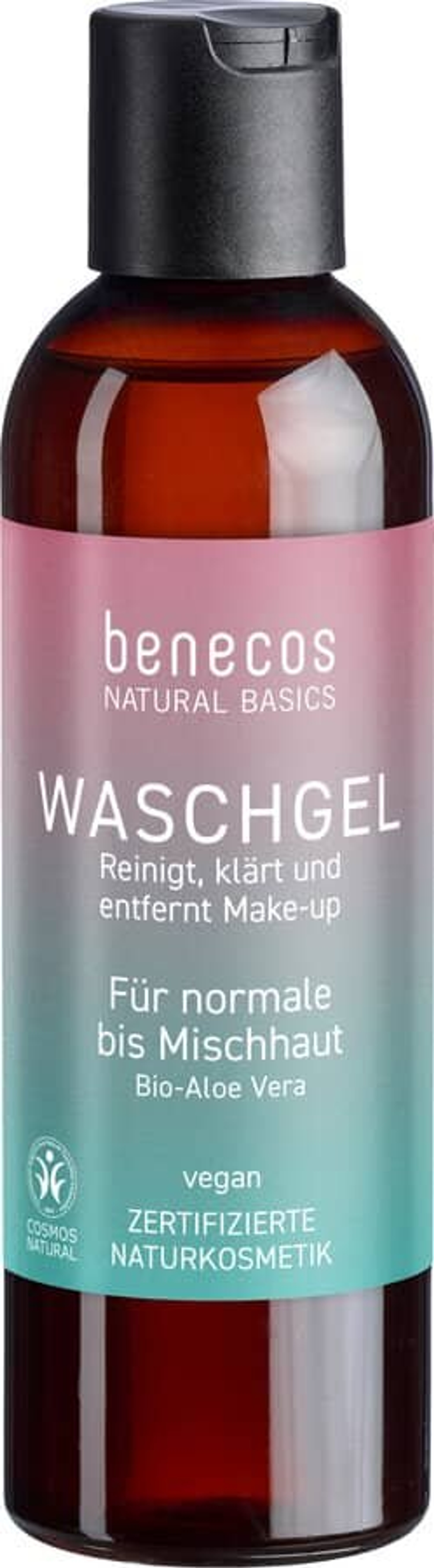 Гель для умывания с алоэ вера Benecos, 200 мл