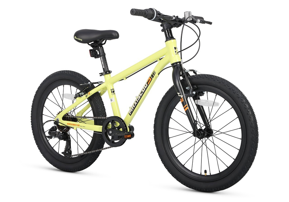 Велосипед 20'' Maxiscoo 3BIKE M Желтый (2025)