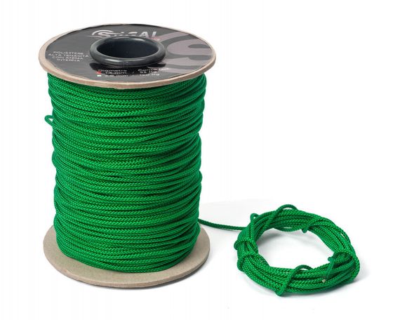 Линь Sigalsub Green Polyester 95 кг ø1,5 мм 1 метр (в катушке 100 м)