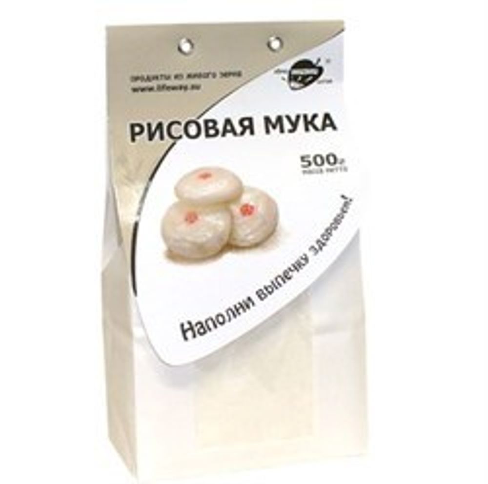 Мука Образ Жизни Алтая рисовая, 0.5 кг