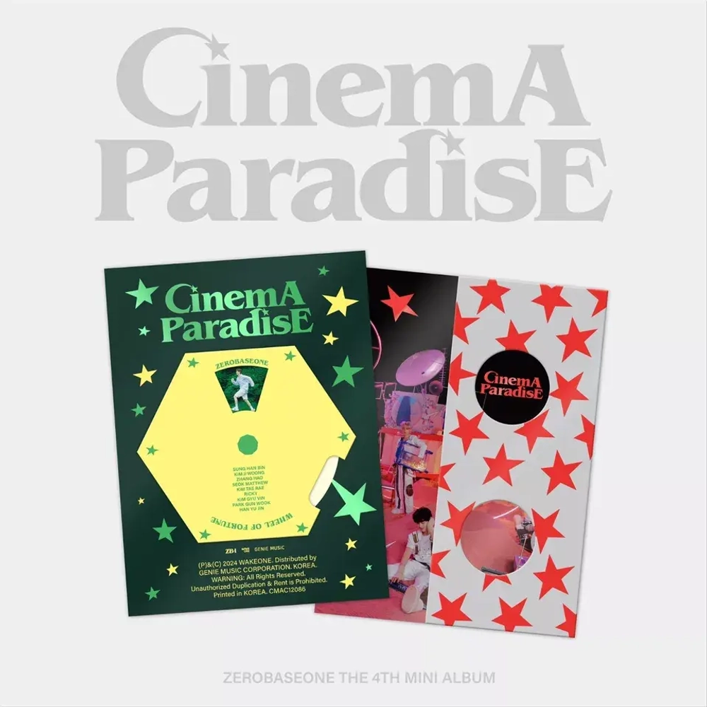 Альбом ZEROBASEONE ZB1 - CINEMA PARADISE
