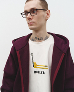 Zip-Up Hoodie Potent Purple