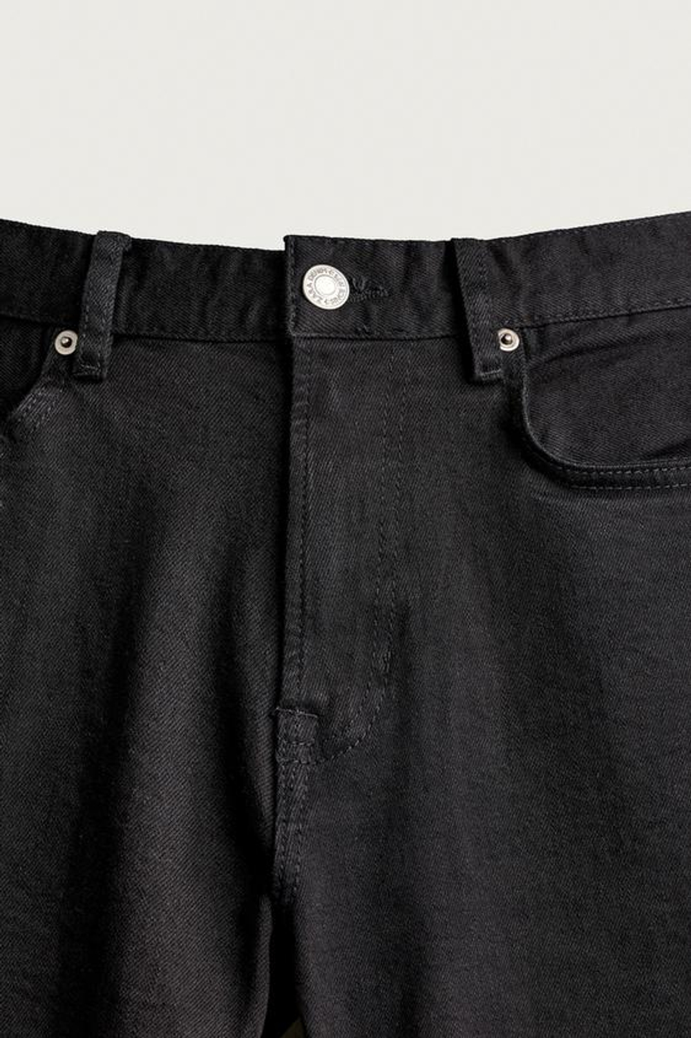ZARA БАЗОВЫЕ ДЖИНСЫ SLIM FIT, ЧЕРНЫЙ