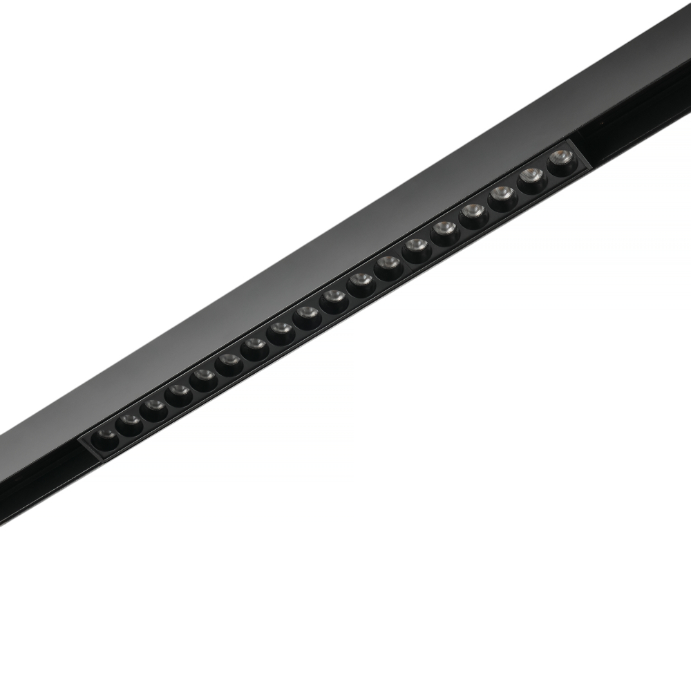 Трековый светодиодный светильник 48V магнитный MyFar FlowPoint MT0211-18W3K-B
