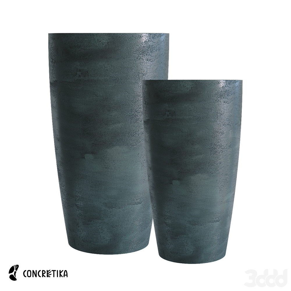 Кашпо CONUS OCEAN GREEN D48 H60