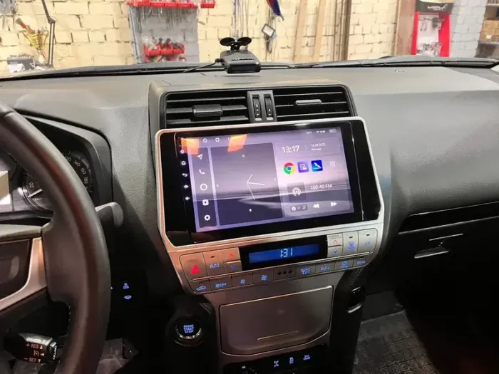 Магнитола для Toyota Land Cruiser Prado 150 2017-2023 - Canbox 1038/1058 Qled, Android 10, Быстрая, SIM-слот