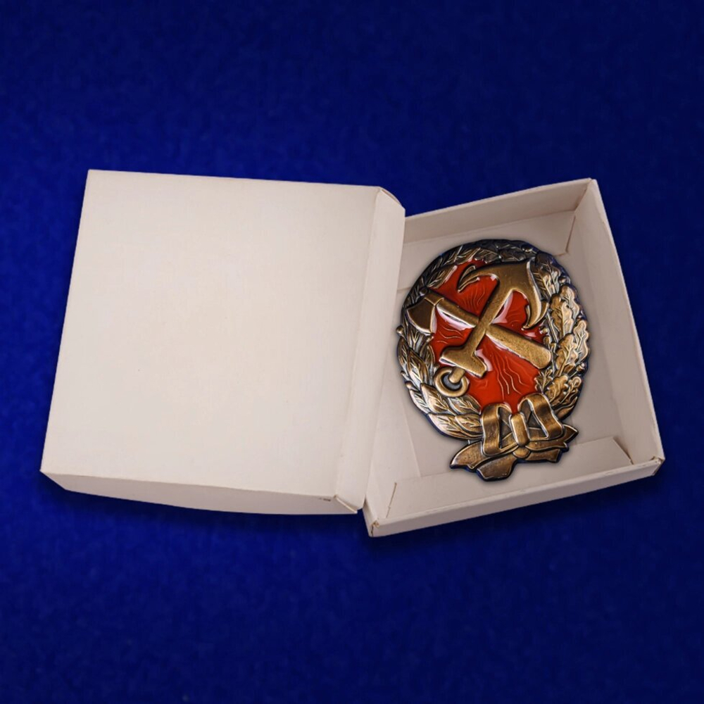 Знак Красного командира ж. д. войск (1917-1918)