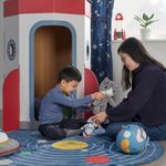 Мягкая игрушка IKEA AFTONSPARV (АФТОНСПАРВ), Кот космонавт, 28 см