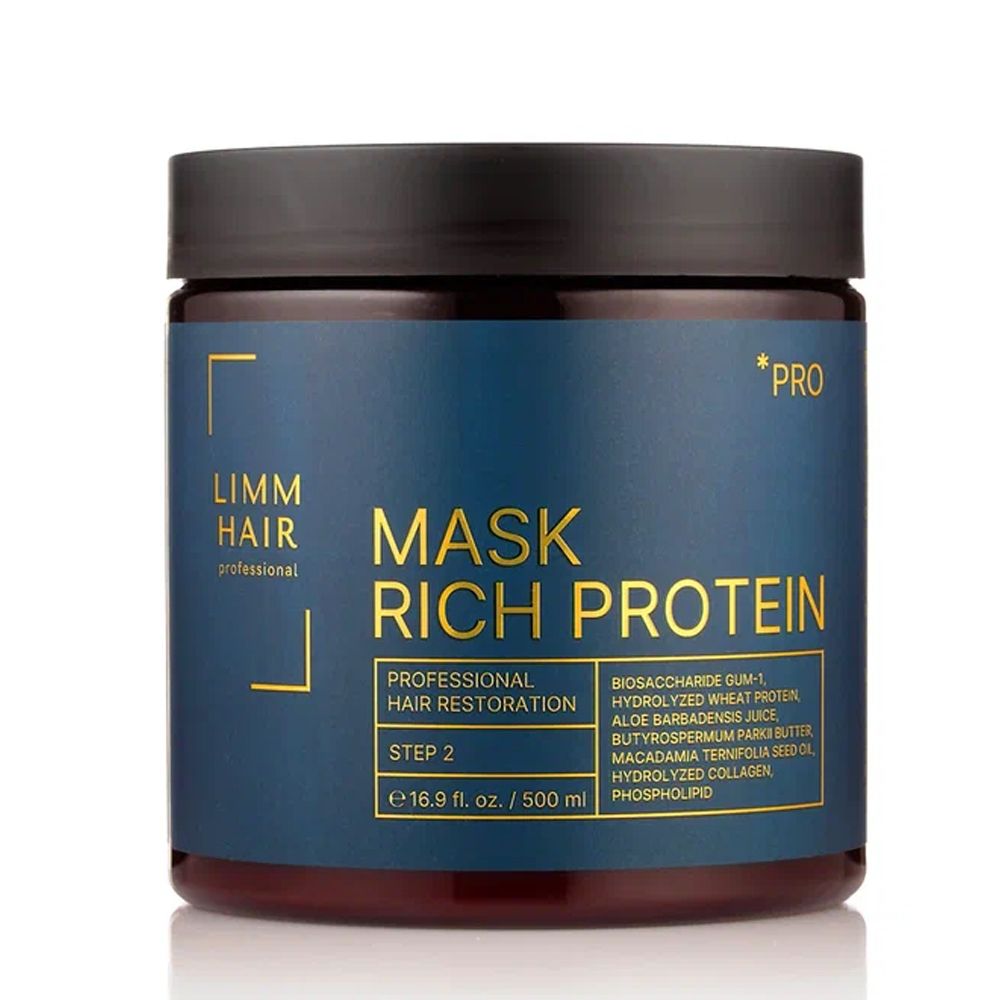 LIMM PRO Mask RICH PROTEIN Подложка Протеиновая Восстанавливающая маска
