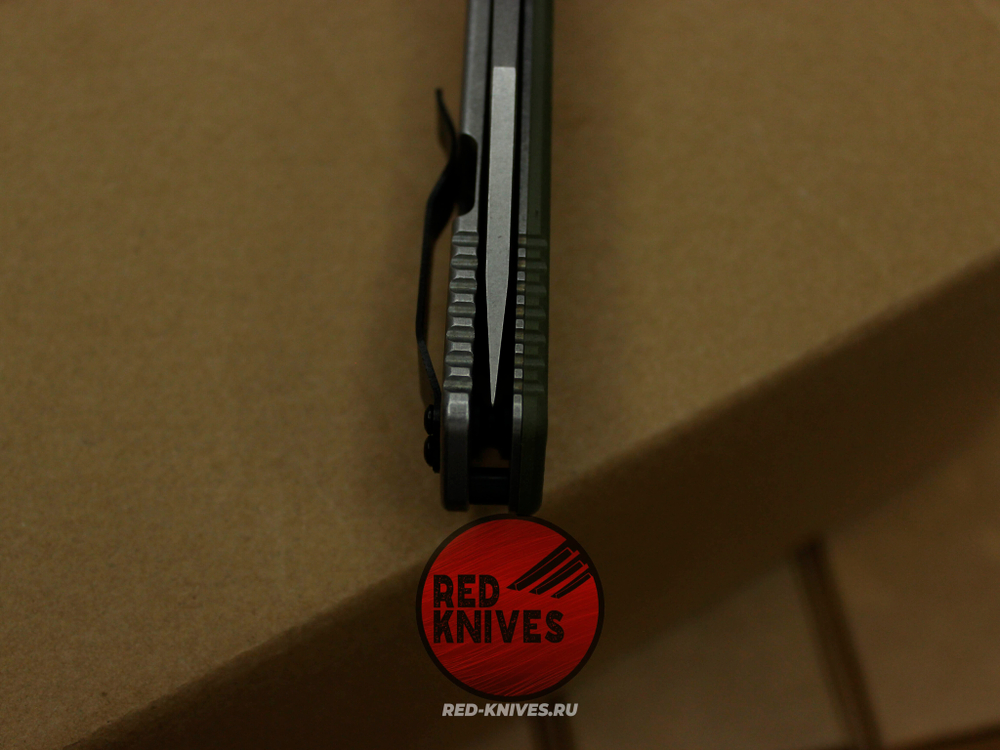 Нож Zero Tolerance 0630 Emerson OD GREEN - клинок стоунвош