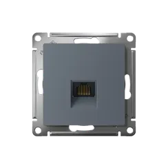 Розетка компьютерная RJ45 Cat 5e Systeme Electric AtlasDesign Грифель ATN000783