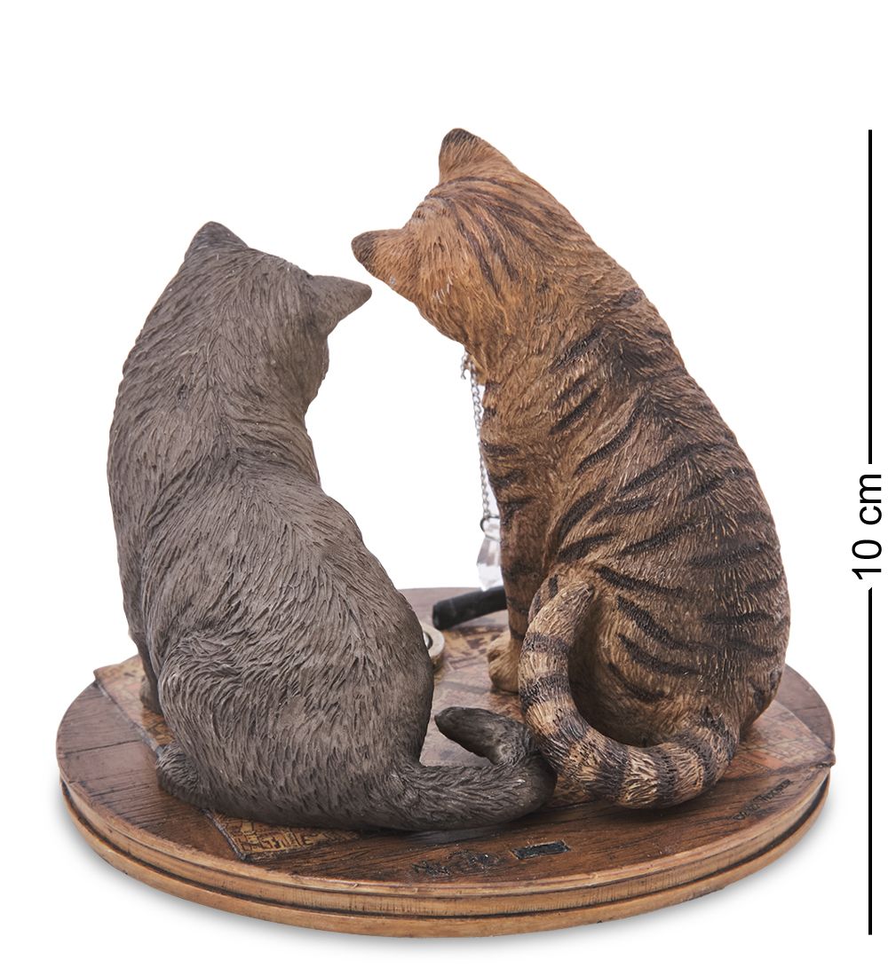 Veronese WS-1353 Статуэтка «Пара котов - Purrlock Holmes» (Лиза Паркер)