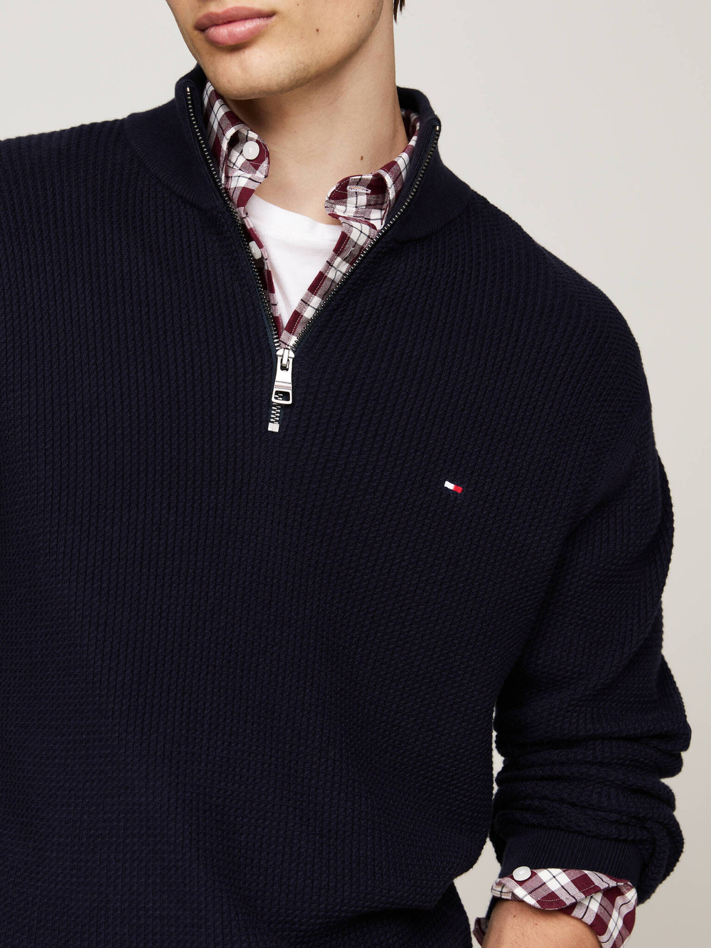 Свитер Tommy Hilfiger - графитовый(MW0MW36527)