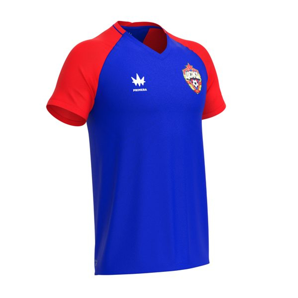 Футболка игровая CSKA Crown Knit Jersey — Academy blue/red