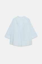 Асимметричная рубашка в полоску — ZW COLLECTION — ZARA