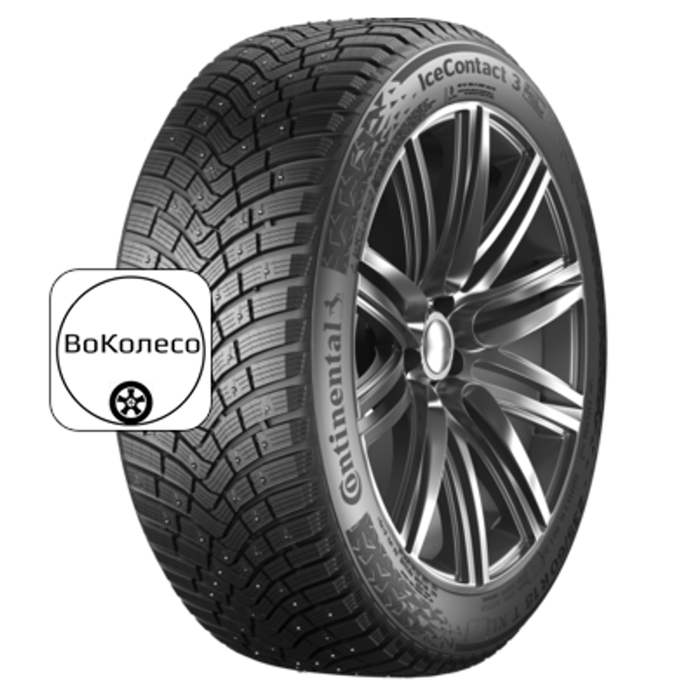265/65R17 116T XL IceContact 3 TL FR TA (шип.) Continental