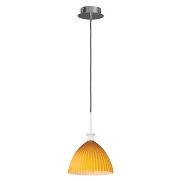 Подвесной светильник 810023 хром/янтарный Agola Lightstar