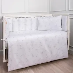 Комплект постельного белья Lollycottons Мамина любовь 2, 6 предметов