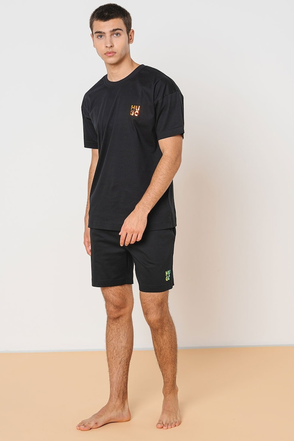 Пижама мужская HUGO Iridium Short Set