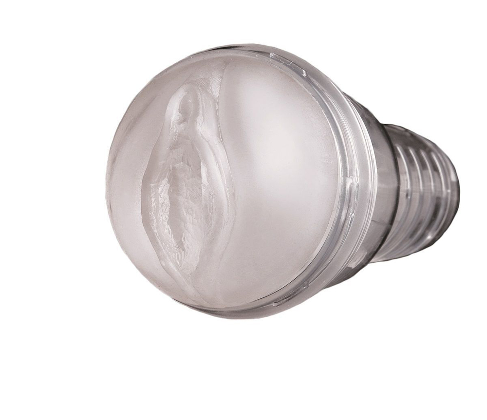 Прозрачный мастурбатор-вагина Fleshlight - Ice Lady Crystal (Цвет: прозрачный)