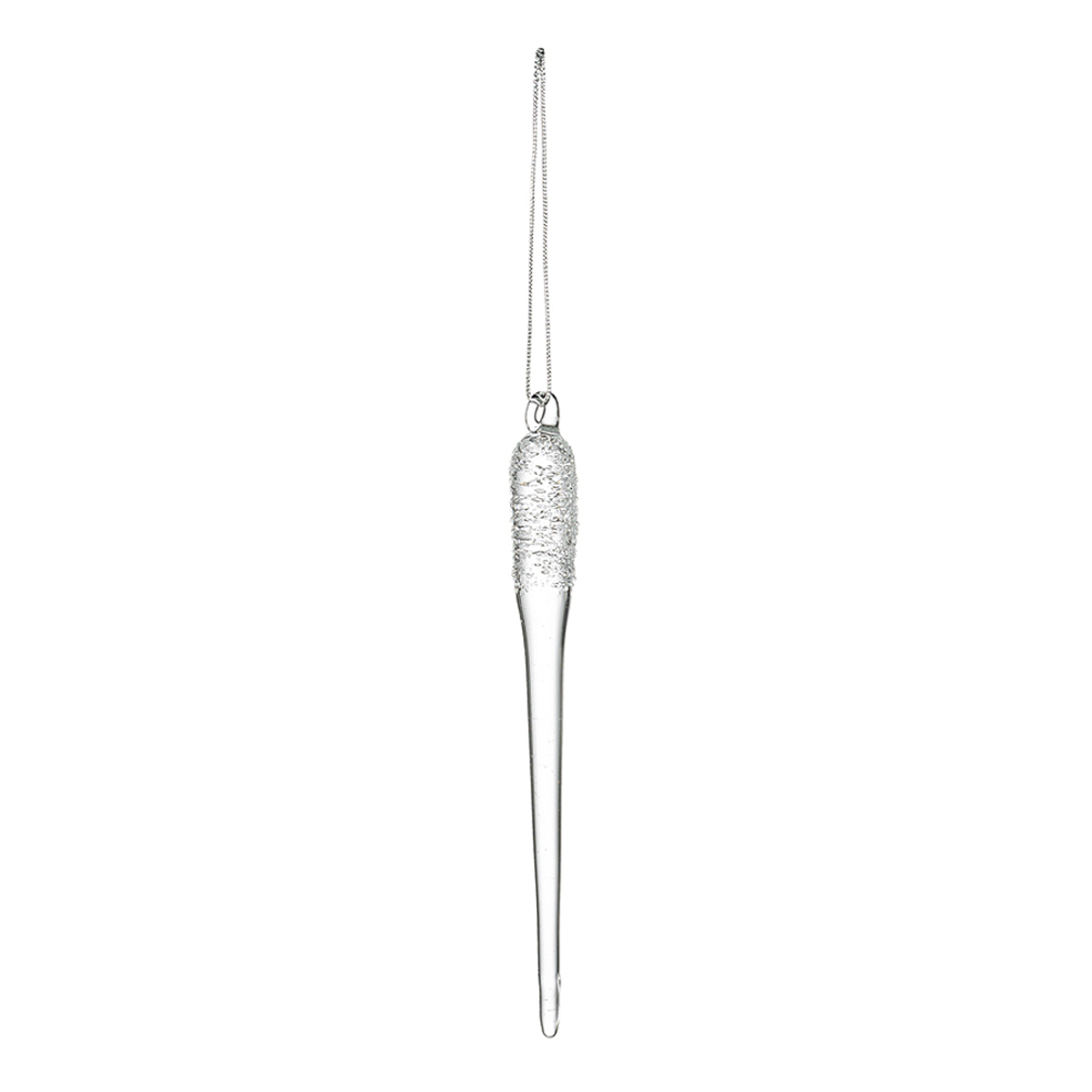 Набор ёлочных украшений Fancy icicles из коллекции New Year Essential, 6 шт.