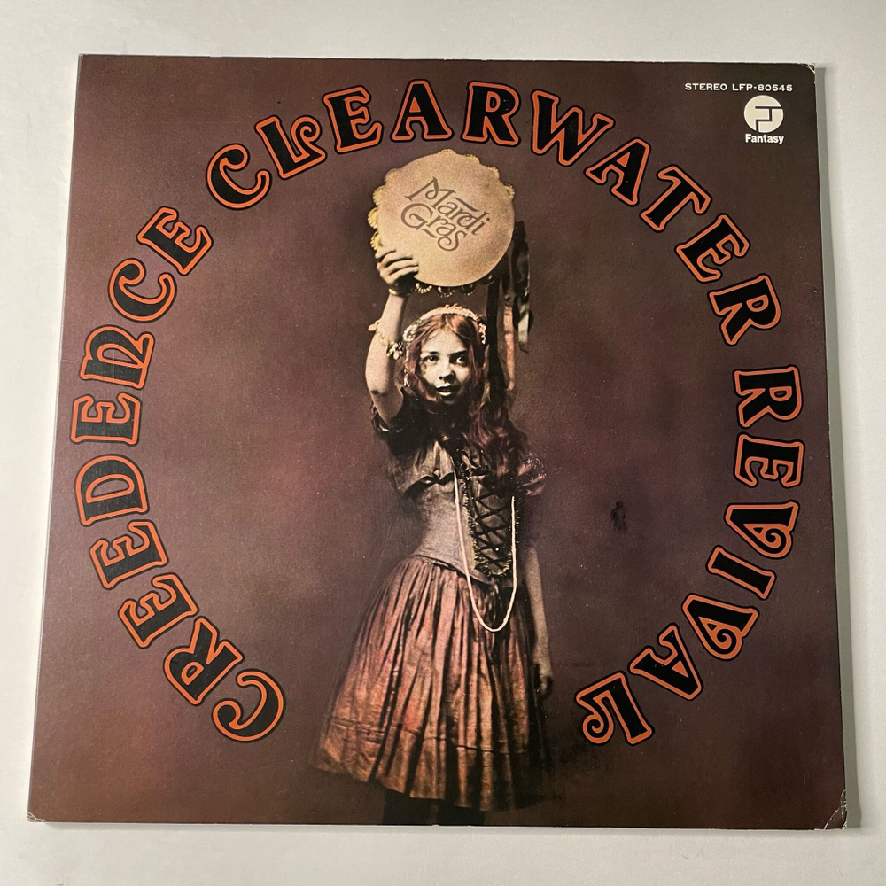 Винтажная виниловая пластинка LP Creedence Clearwater Revival Mardi Gras (Japan 1972) (No Obi) Hello Mary Lou