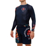 Рашгард Hardcore Training Nordic Pattern Multicolor LS