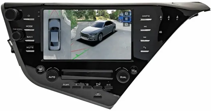 Магнитола для Toyota Camry 70 2017-2020 (c JBL и климатом на ШГУ) - Teyes CC3-2K-360 на Android 10, Быстрая, 2K QLED, CarPlay, 4G SIM-слот, 4 камеры в комплекте