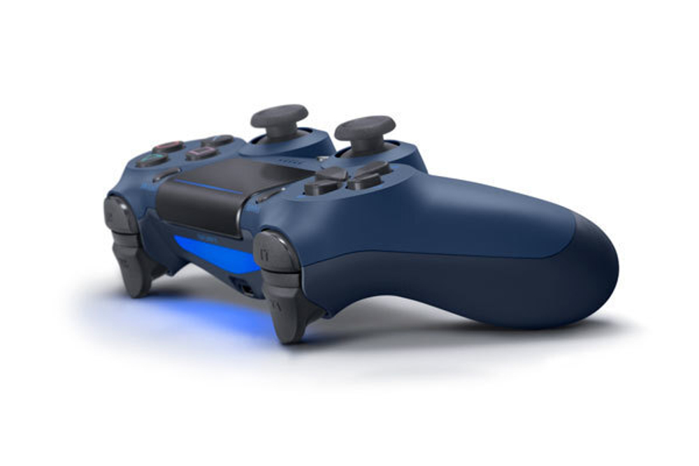 Беспроводной геймпад DualShock 4 для PS4 (полуночный синий, Midnight Blue, 2ое поколение, China)